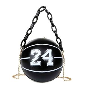 Letter Graphic Ball Design Satchel Bag – Women Satchel #24
